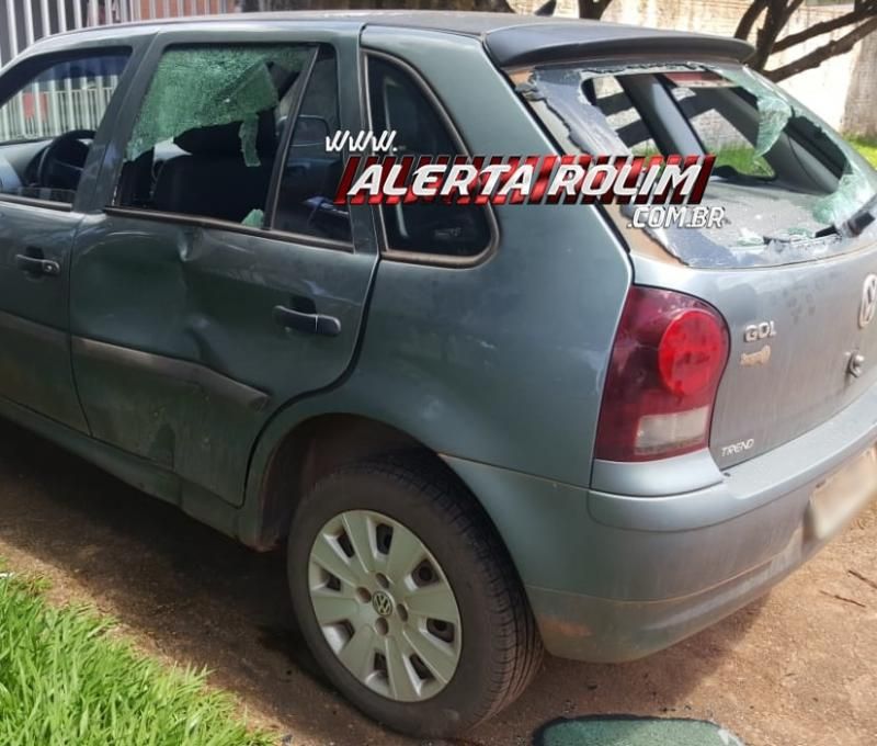 Rolim de Moura – Motociclista sofre grave ferimento na perna após colidir em carro no Bairro Cidade Alta